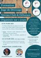 FORMATION JUGE DE DRESSAGE